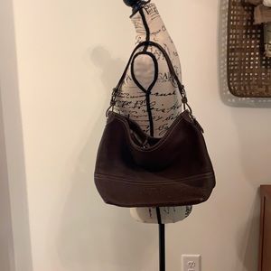 Coach Leather Hobo Bag